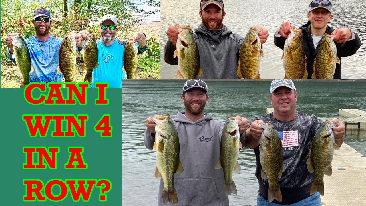 Trying to Win 4th Straight Tournament at the Yough River Lake