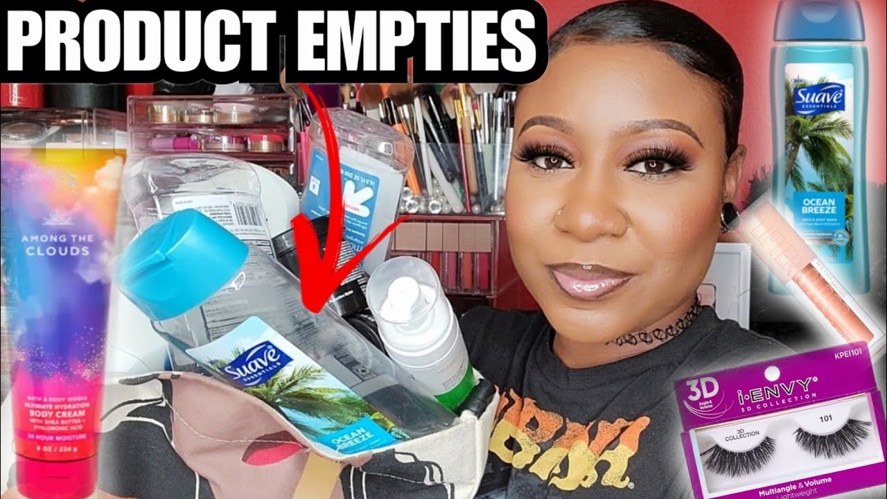 PRODUCT EMPTIES *things i've used up* MAKEUP & HYGIENE EMPTIES