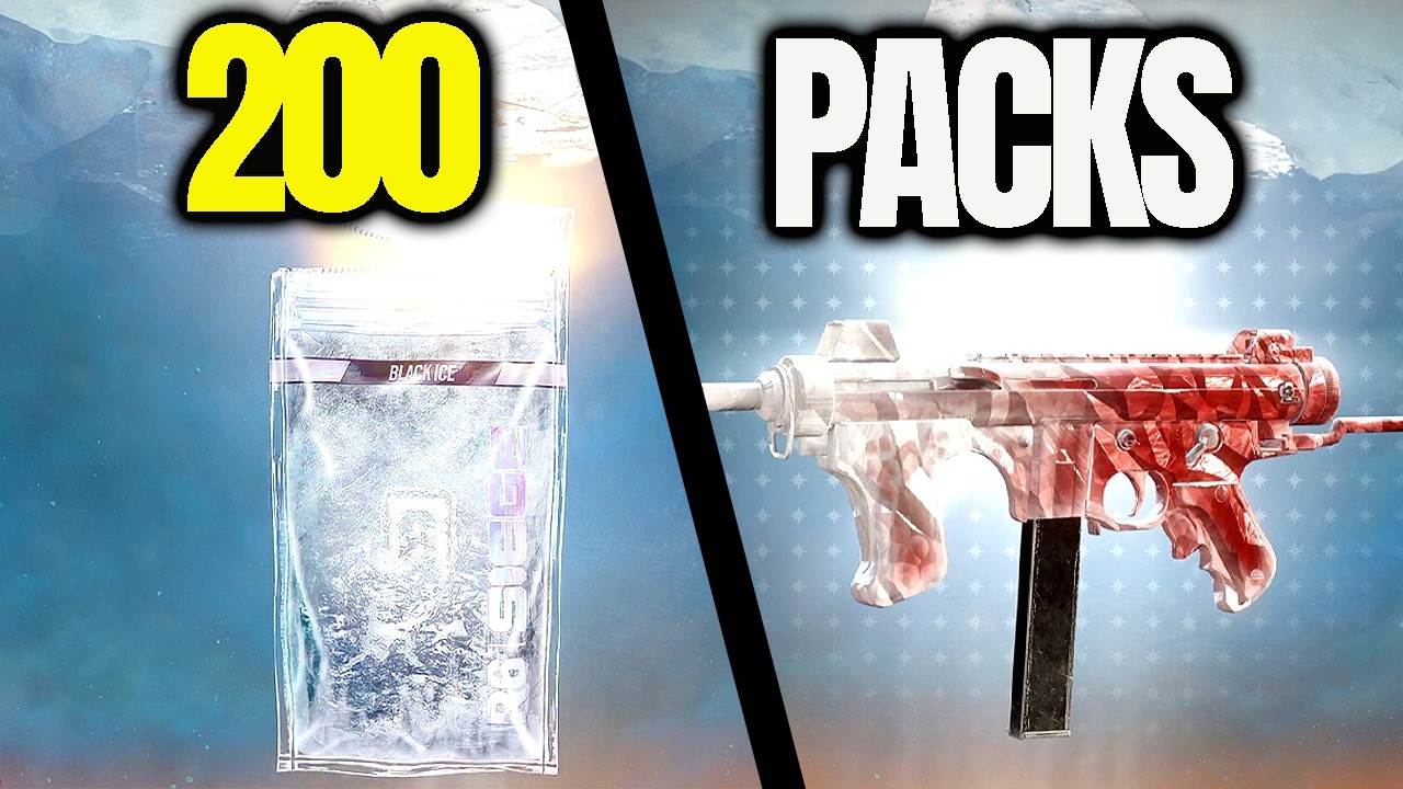J'OUVRE LES 200 NOUVEAUX PACKS BLACK ICE SUR RAINBOW SIX SIEGE X !