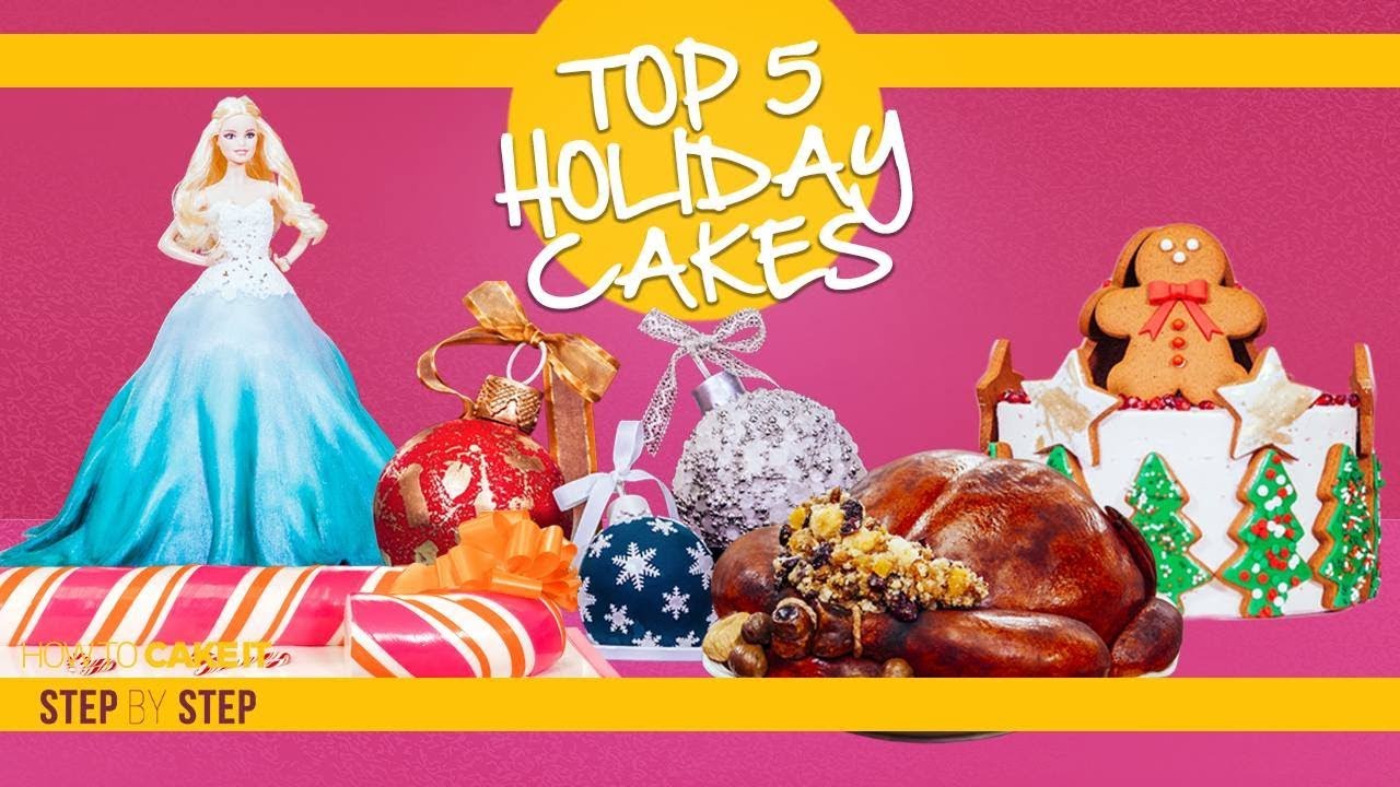 Top 5 Holiday Cakes Compilation | Mindblowing Cakes for Christmas | How To Cake It | Yolanda Gampp