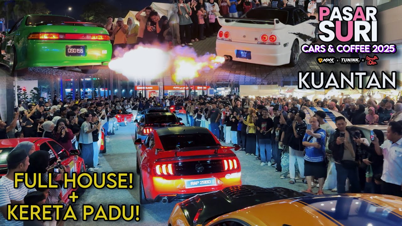 Ramai betul crowd Kuantan layan kereta belanja Roll out! - Tunink x MMK @ PASAR SURI by Asmaraloka