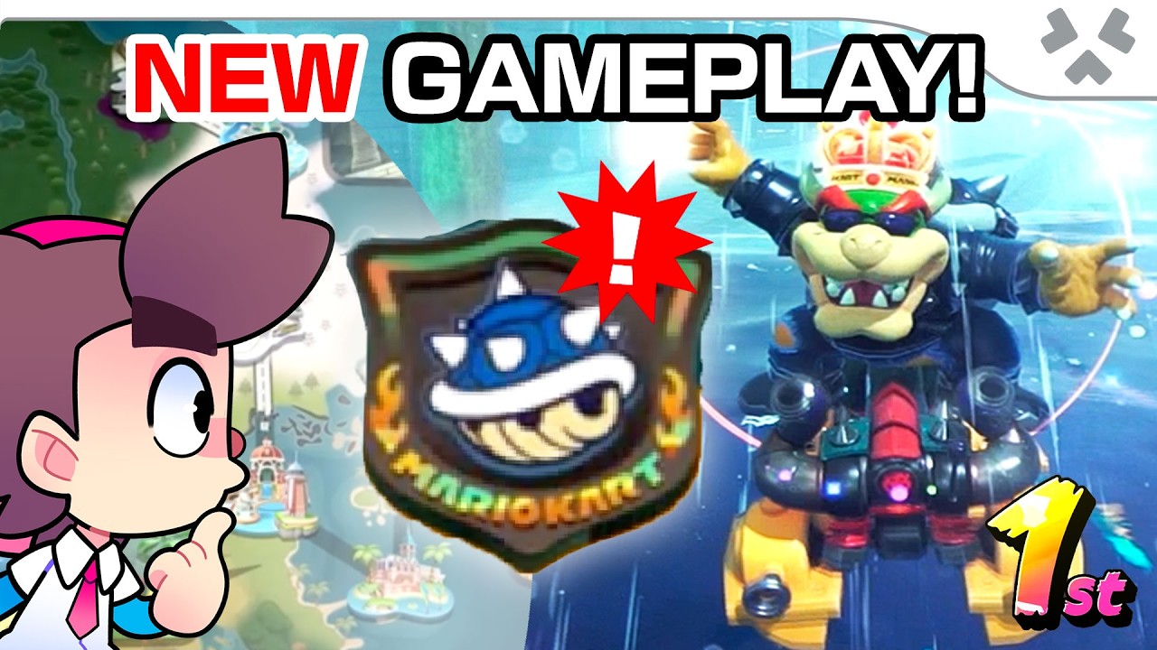 here, have some new Mario Kart World Gameplay :)  | Knockout Tour