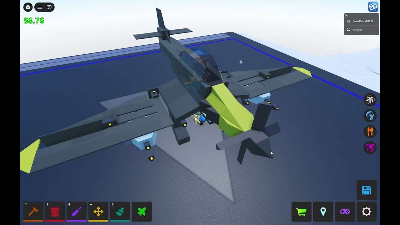 showcasing my builts in plane crazy