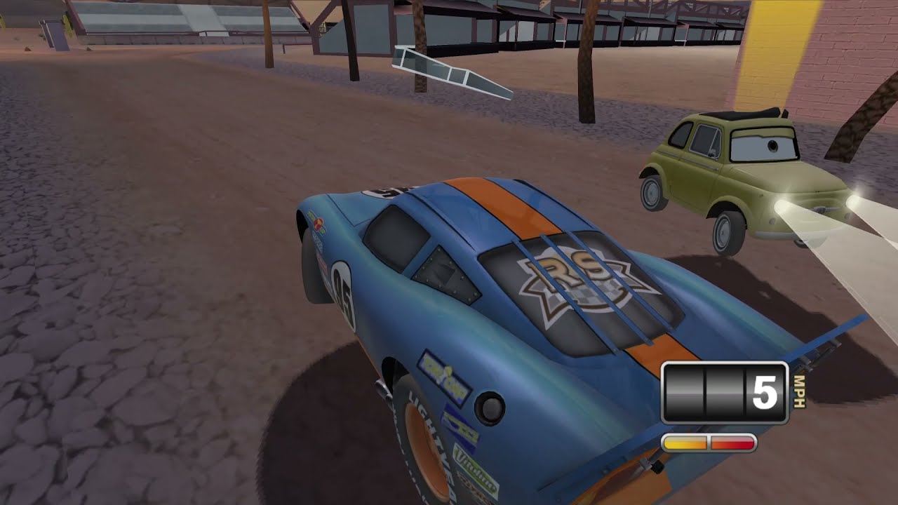 Cars Mater-National PS3 Part 20 - Doc and the Law's Race N' Chase Levels 4-6