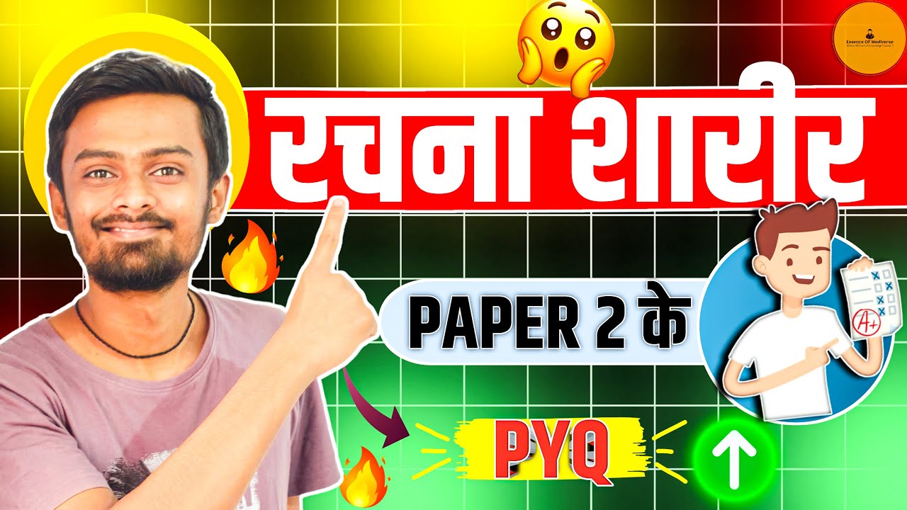 Anatomy Important Questions🕺🏻| रचना शारीर 🎯| Previous Year Questions | Paper 2✅