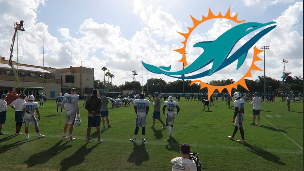 Dolphins Training Camp With My Boy!
