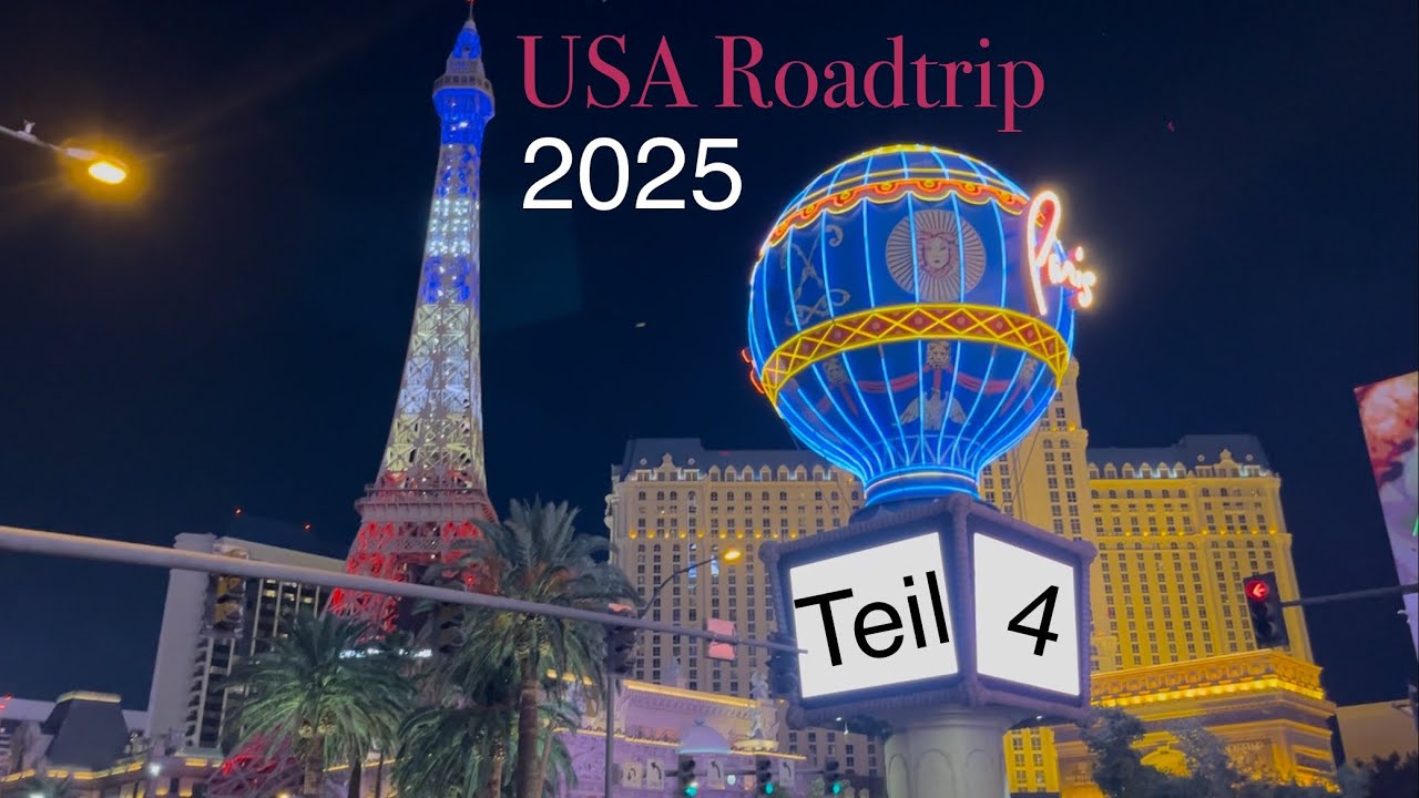 USA Roadtrip 2025 !  Impressionen aus Sin City    Teil  4