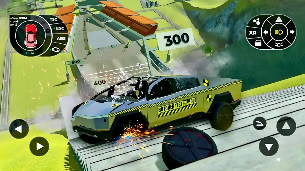 I Tried the CRAZIEST Car Crash Simulator on Mobile!