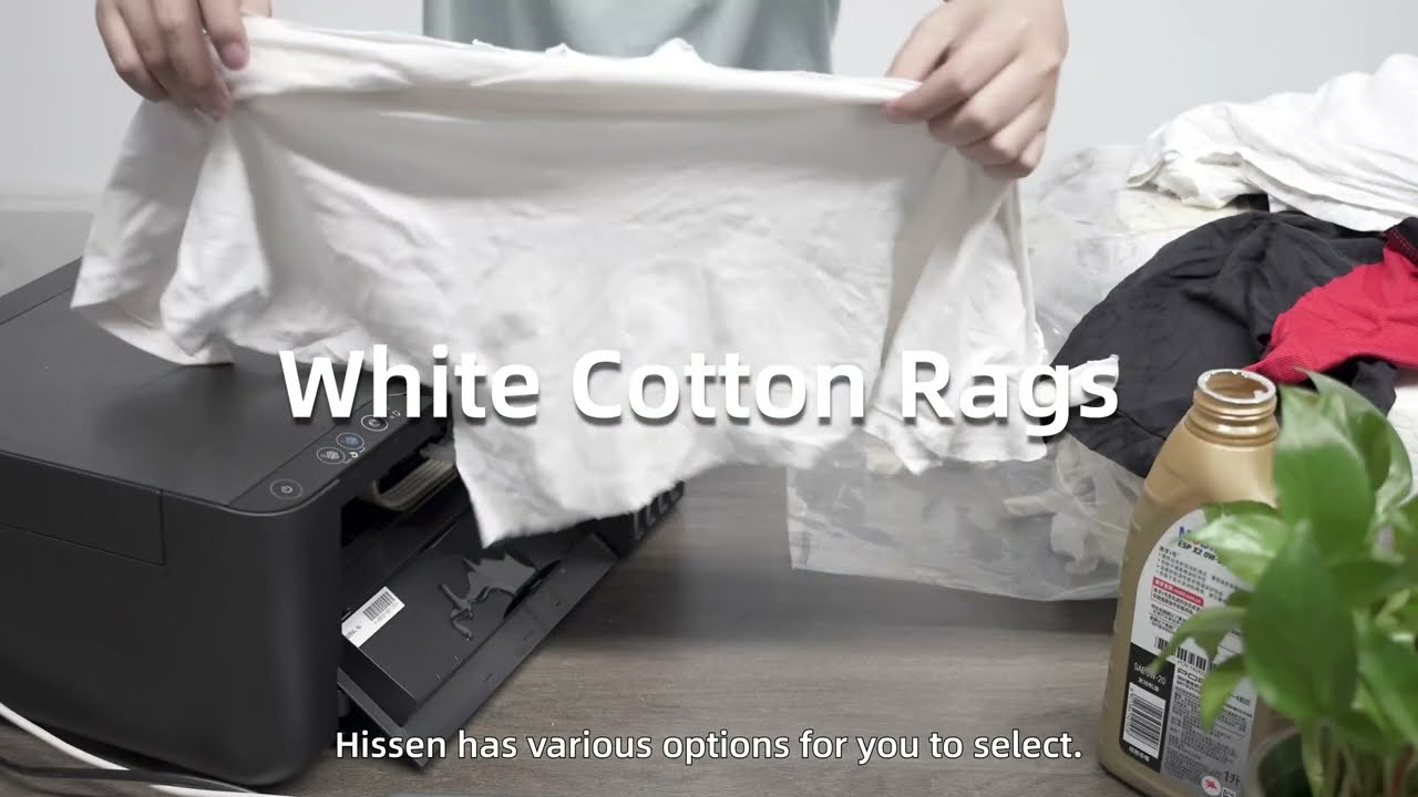 Uses for Old T shirts|White Cotton Rags