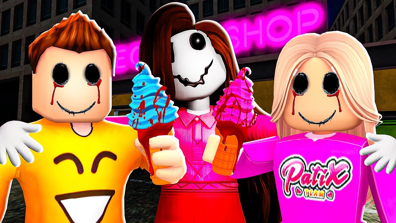 NOCNA ZMIANA W LODZIARNI w ROBLOX🍦