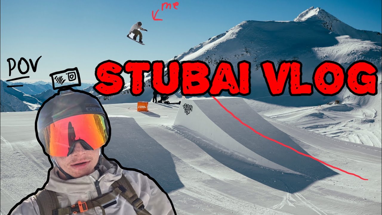 Stubai Snowboard Vlog 🏂