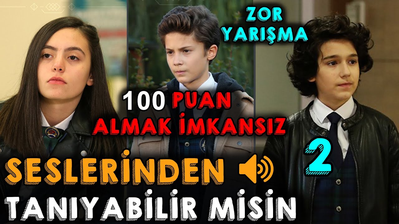 Tozkoparan İskender Oyuncularını Seslerinden Tanıyabilecek Misin 2