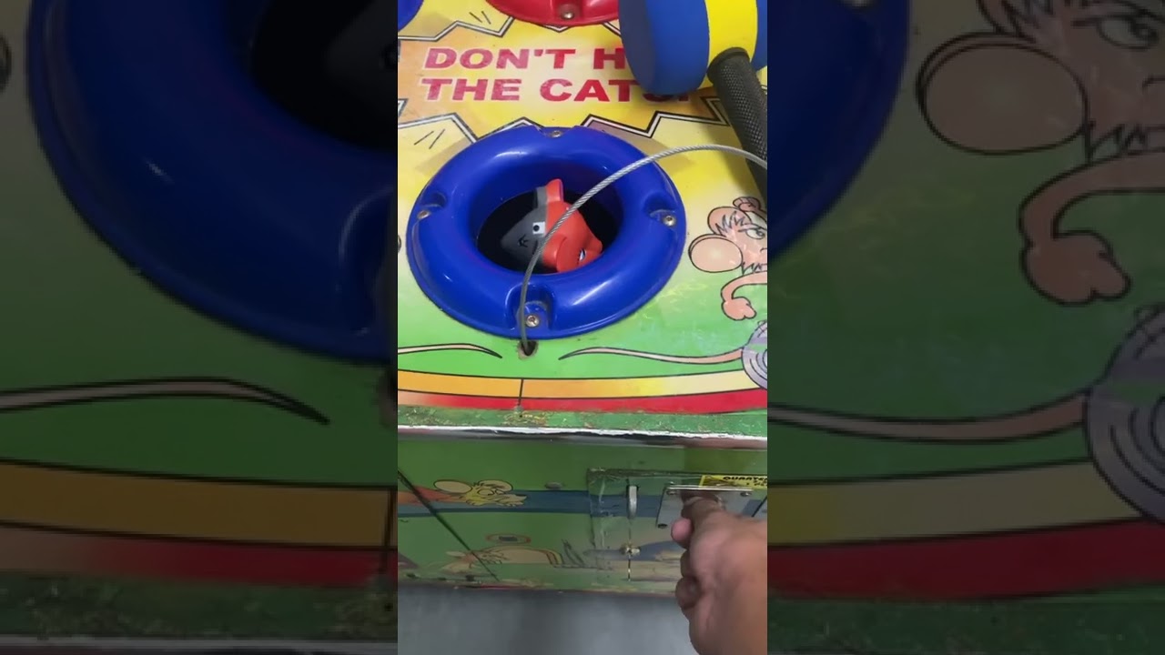 Cats & Mice Whacker Ticket Redemption Arcade Game!