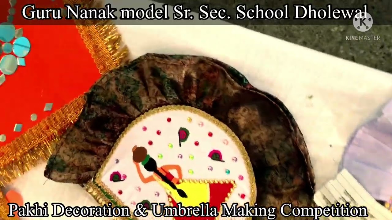 Pakhi decoration & Umbrella making competition/ school /