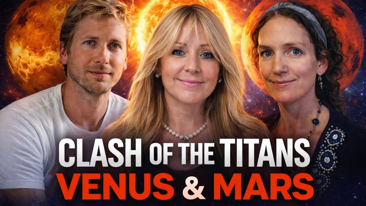 Clash of The Titans Venus Mars + The Sun Astrology Laura Eisenhower, George H Lewis & Dani Henderson