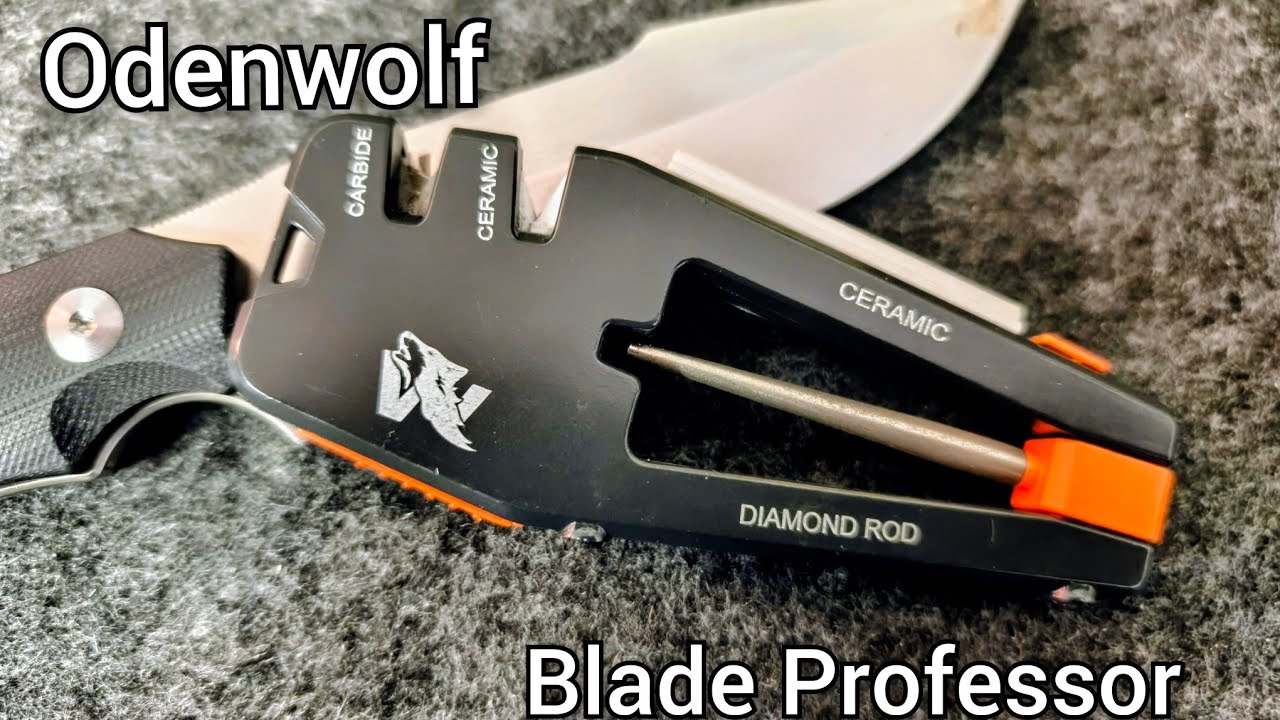 NEU! Der Odenwolf Blade Professor...das Outdoor Schärf-Multitool
