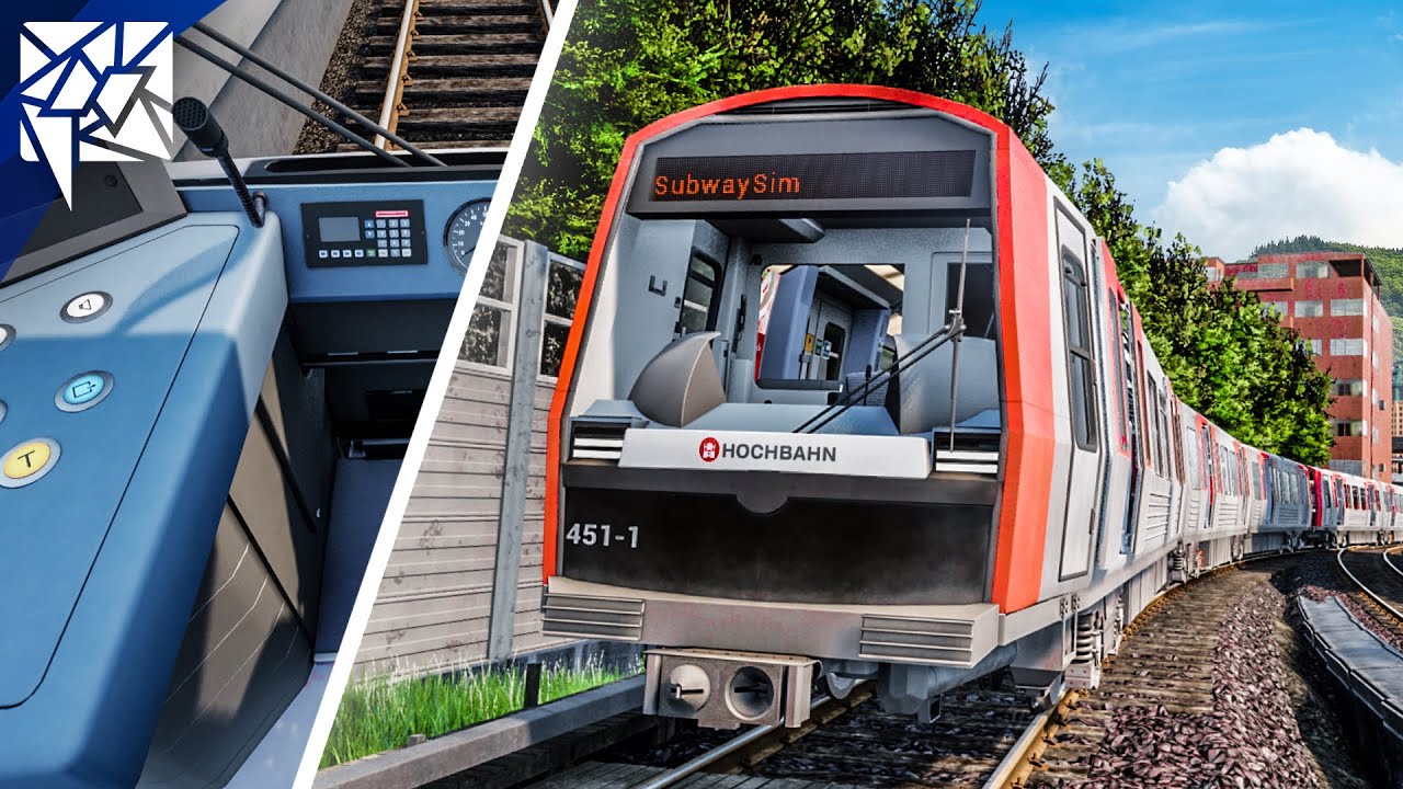 SubwaySim: Mit der U-Bahn durch Hamburg auf der Linie U3! | U-Bahn Simulator
