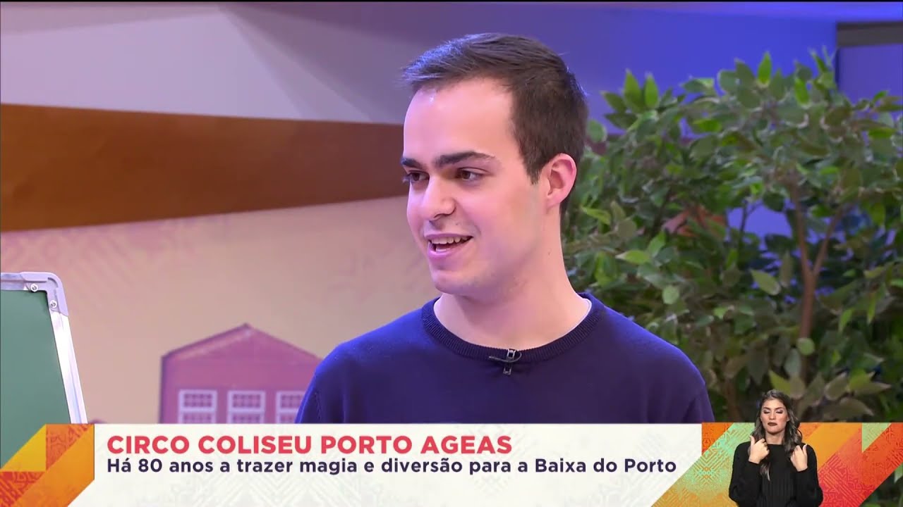 Mágico José Cambra na Praça da Alegria  - Circo Coliseu do Porto 2021