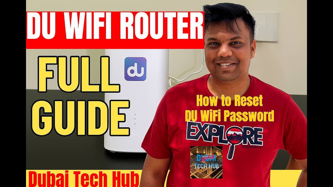 🔧 How to Reset DU WiFi Password | Step-by-Step Guide (2025) | @DubaiTechHub  #dubaitechhub #du