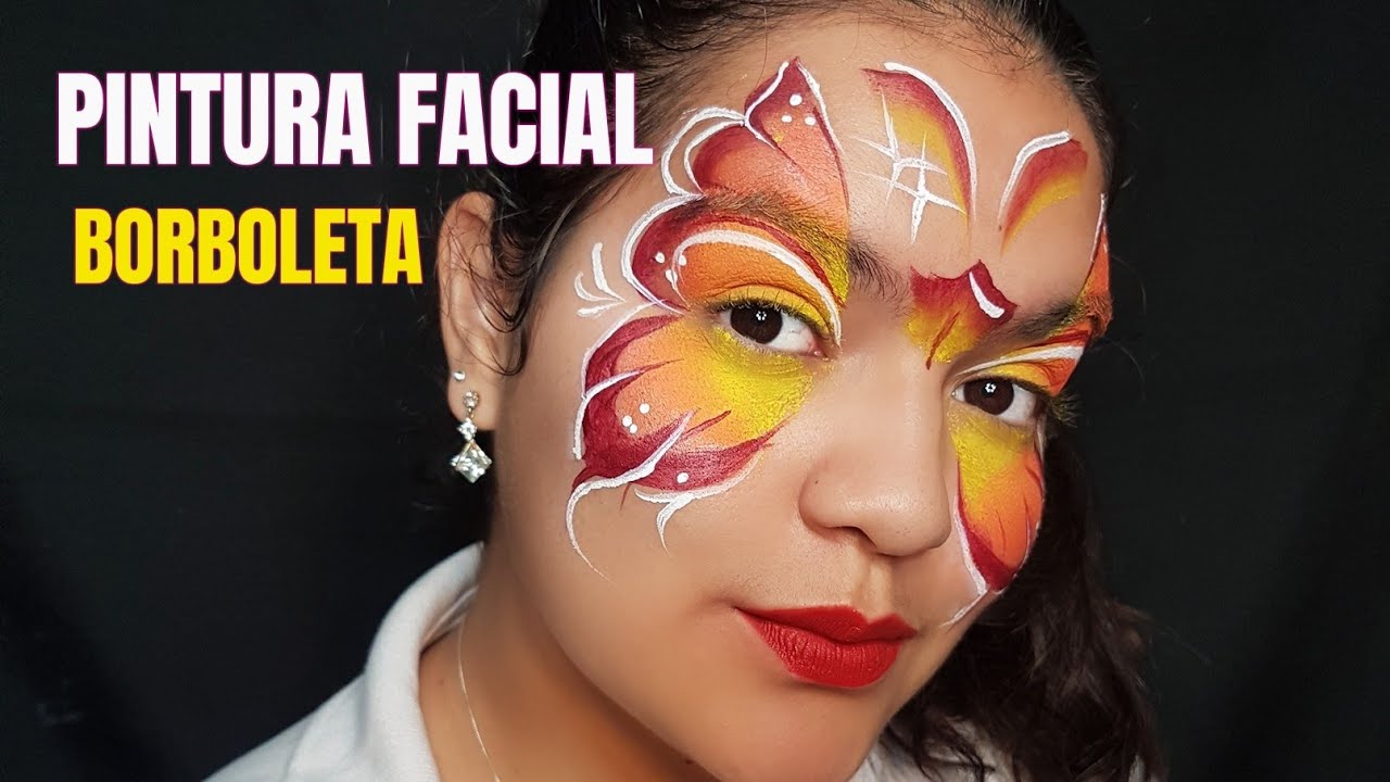 Pintura Facial de Borboleta