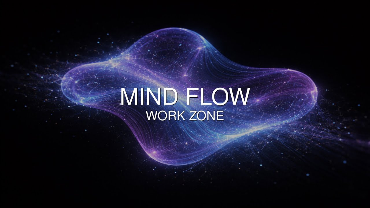 40Hz Binaural Beats for Deep Focus & Study | Ambient Pink Noise