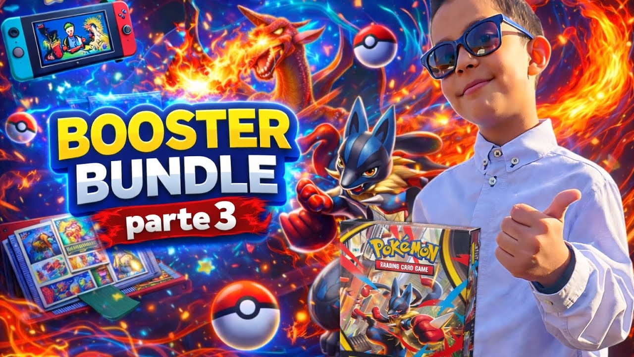 Unboxing tercera Booster Bundle de MEGA EVOLUTION 🤞🏼🤘🍀