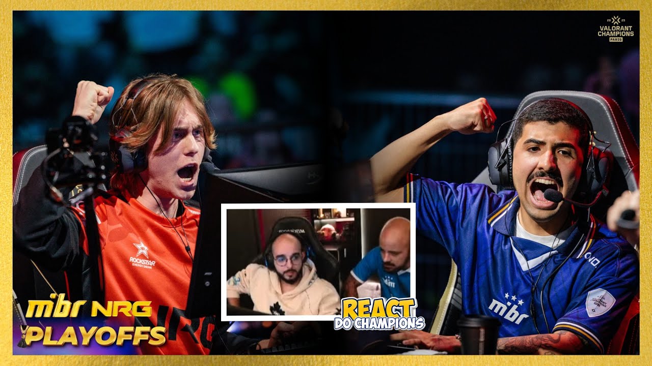 OS 2 MELHORES TIMES DO CAMPEONATO?! MIBR x NRG | VALORANT CHAMPIONS