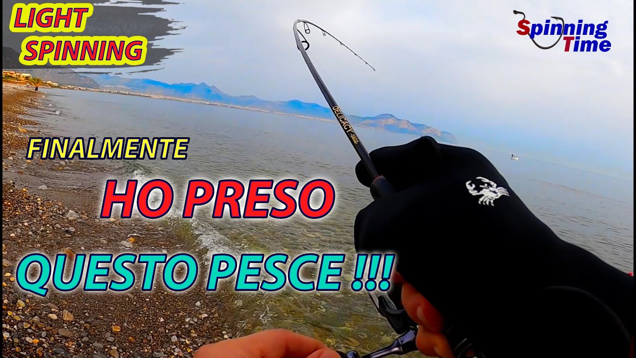 LIGHT SPINNING - FINALMENTE HO PRESO QUESTO PESCE !!!