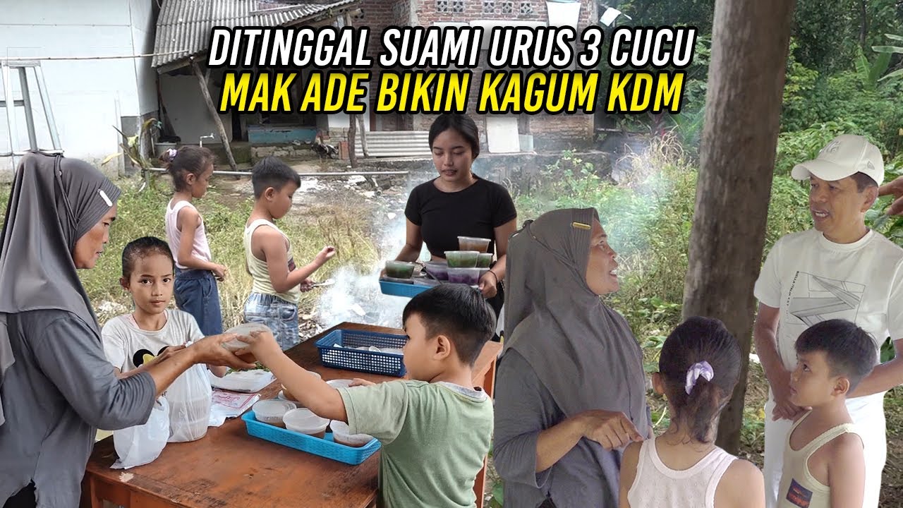SETAHUN DITINGGAL SUAMI | URUS 3 CUCU DAN 1 ANAK YAT1M | MAK ADE BIKIN KAGUM KDM