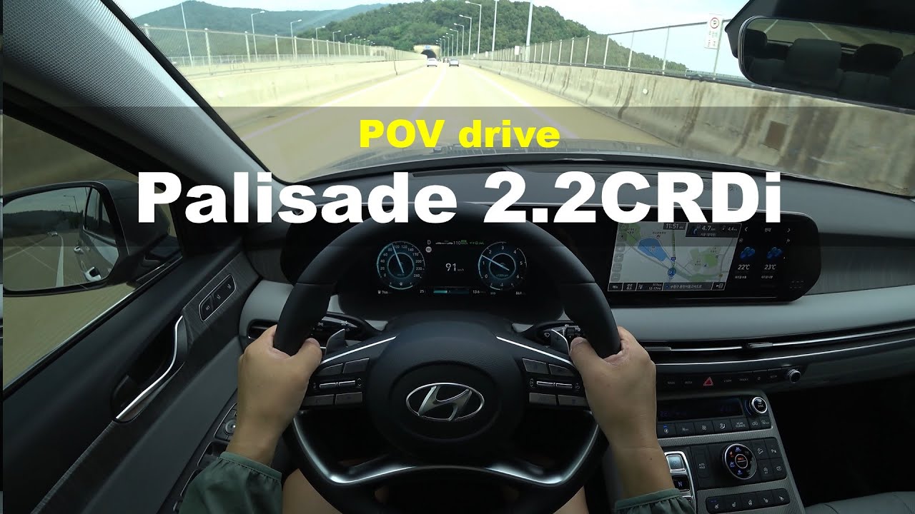 2024 Hyundai Palisade 2.2CRDi AWD POV drive