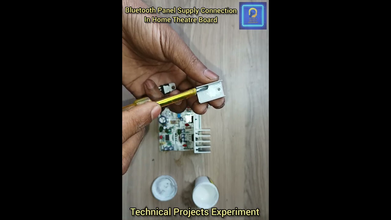 How To Get 5 Volt Supply From Home Theater Board / Home Theater 5V Supply/ full video in description