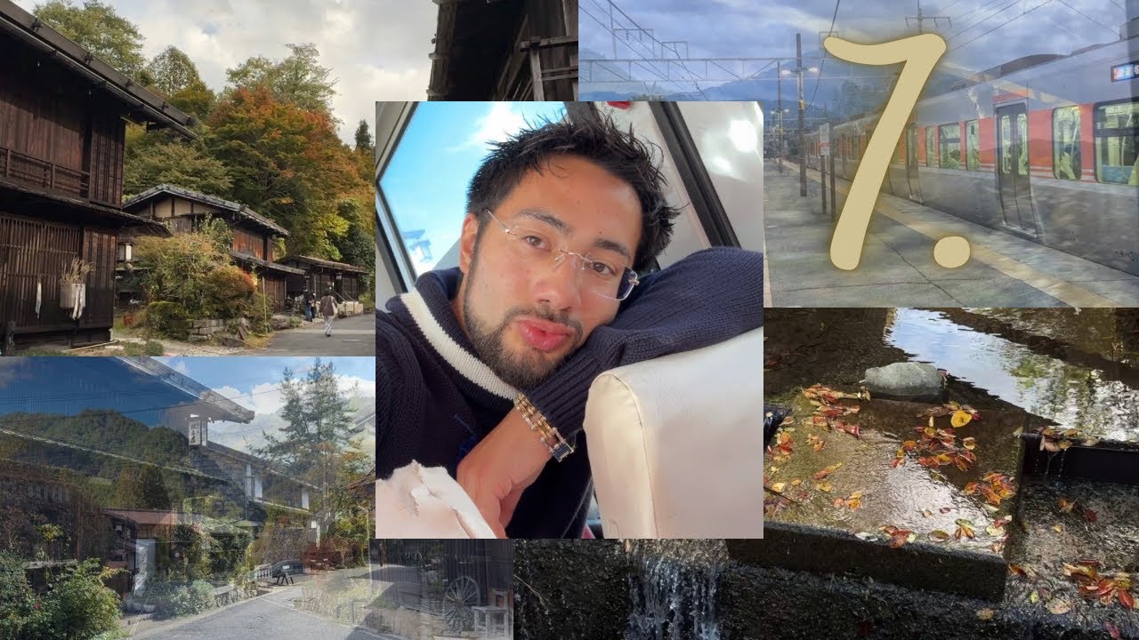 Cozy boy fall (Tsumago Town, easy watching)