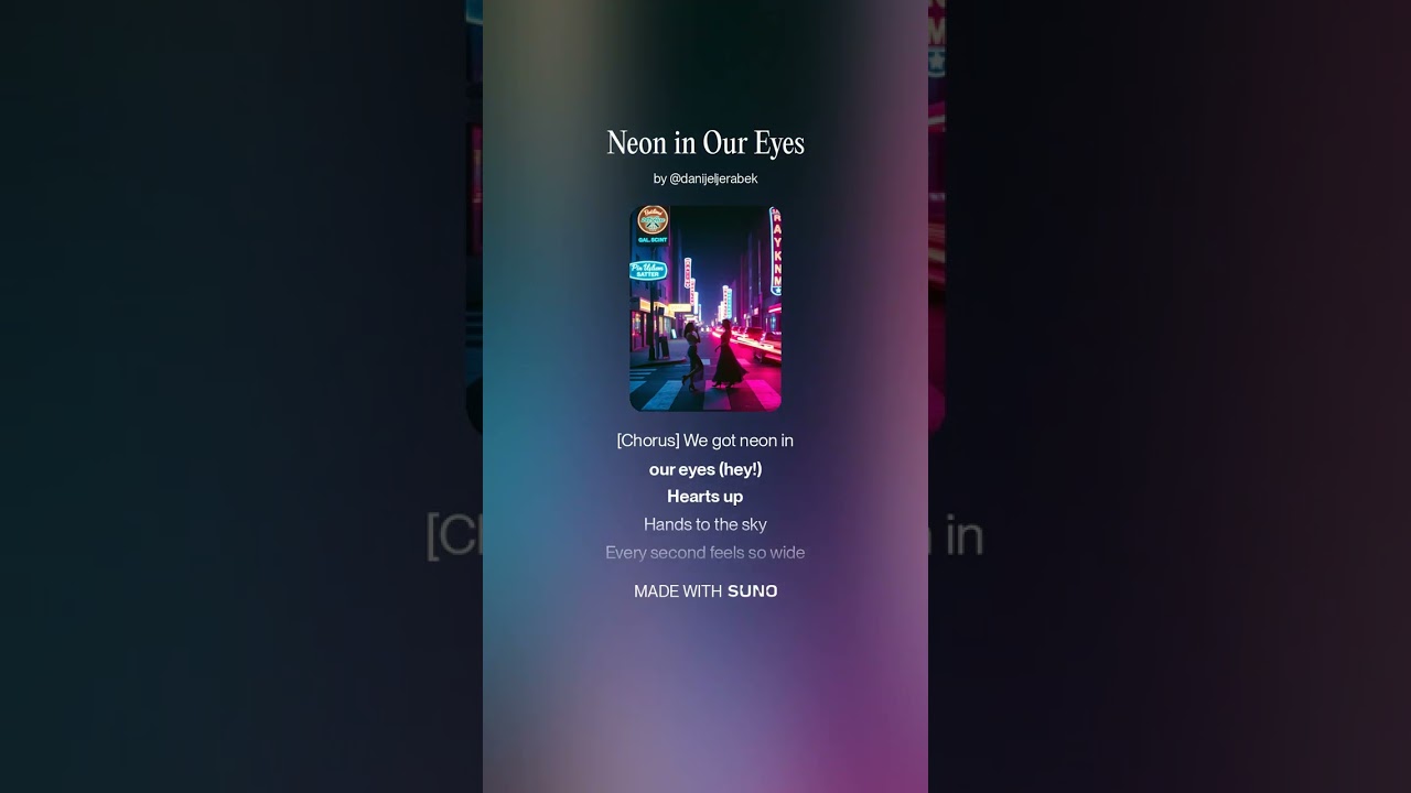 Neon in Our Eyes