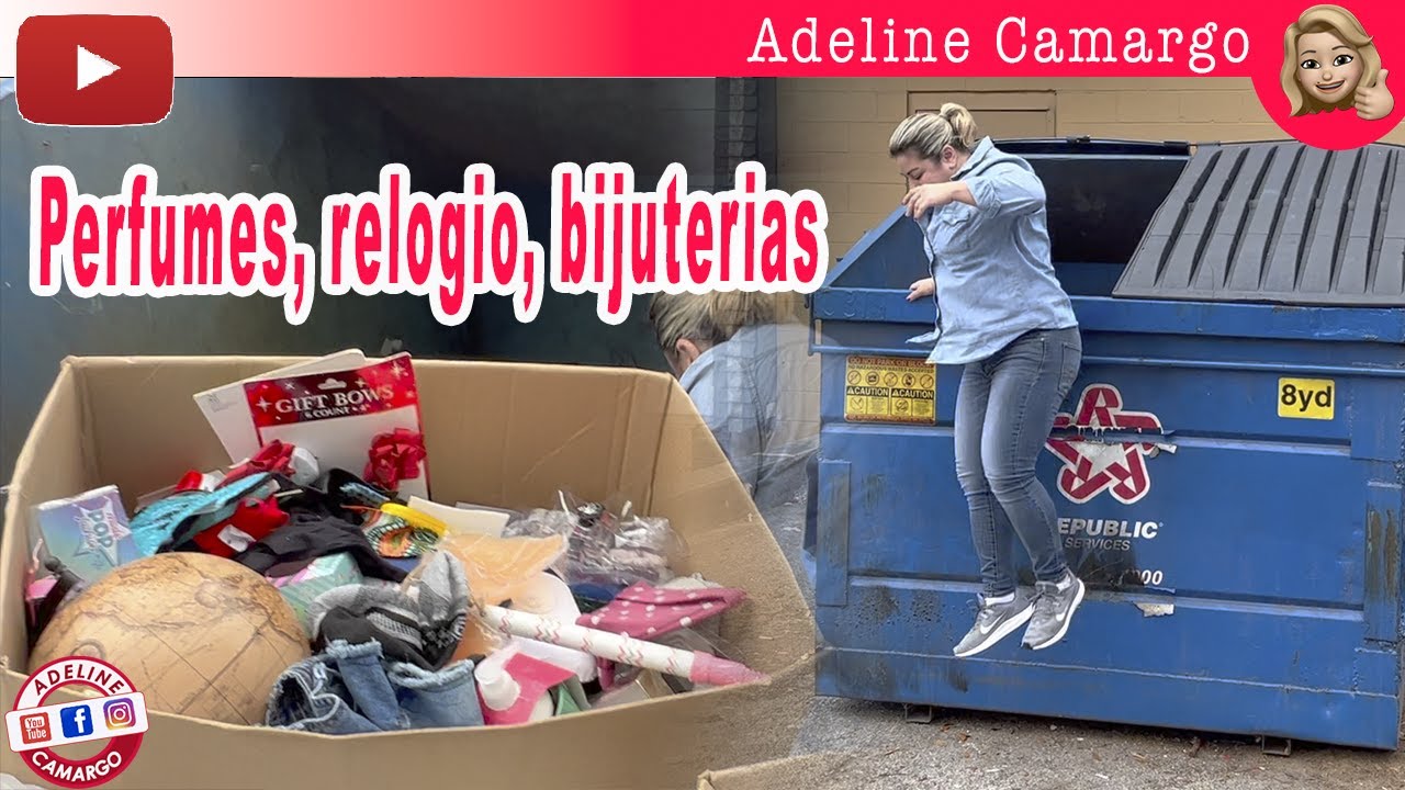 Super dumpster relógio, perfume, bijuterias, roupas, plantas, e muito mais coisas…