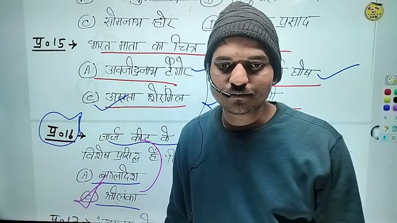 TGT PGT LtGrade KVS NVS NET JRF EMRC Art Special Top 18 MCQ Test 