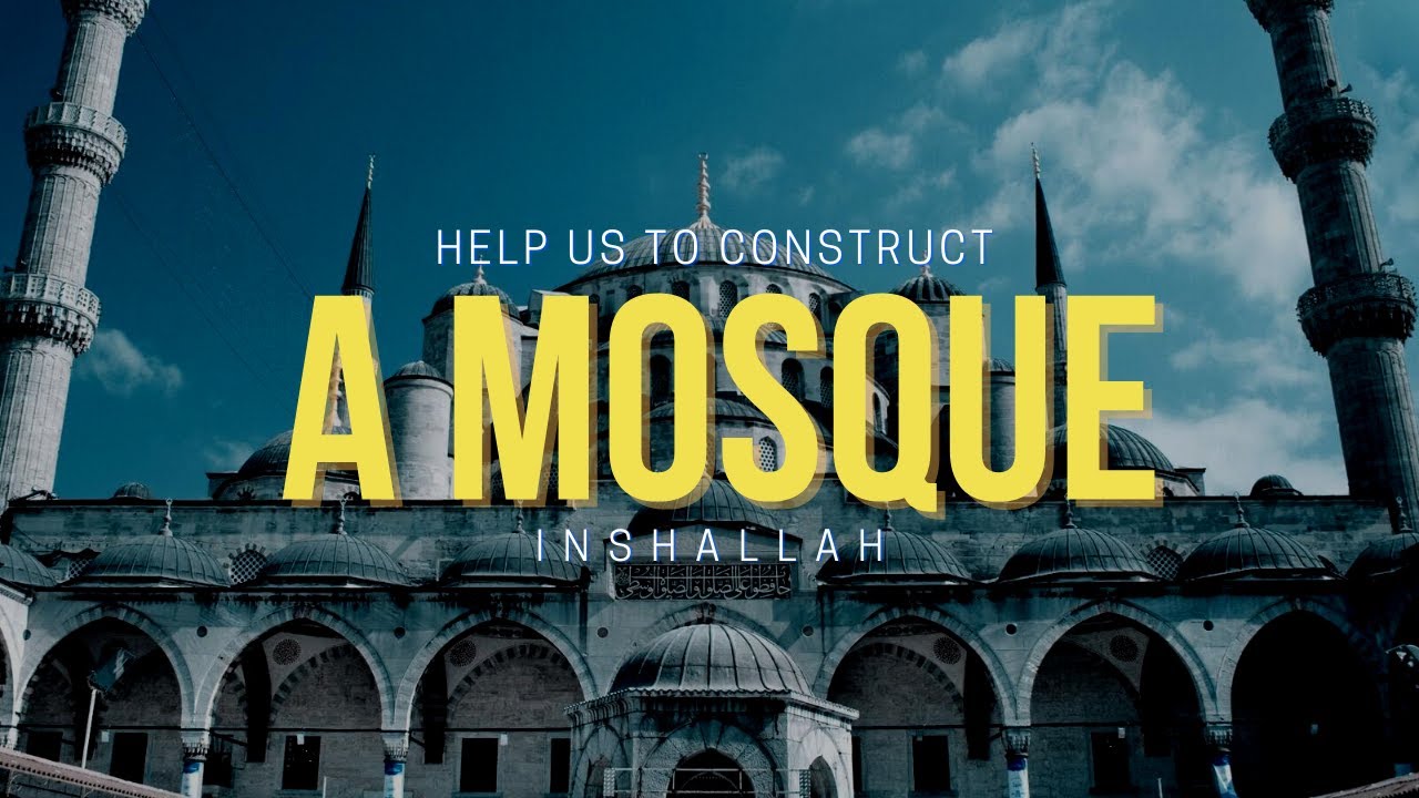 HELP US BUILD OUR MASJID - BAITUL AMAN - DONATE NOW - SECURE YOUR JANNAH