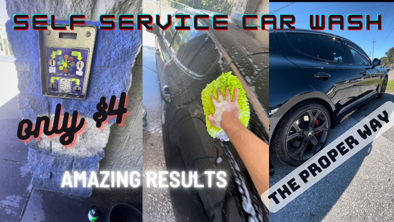 Using a self service car wash, the proper way!!!