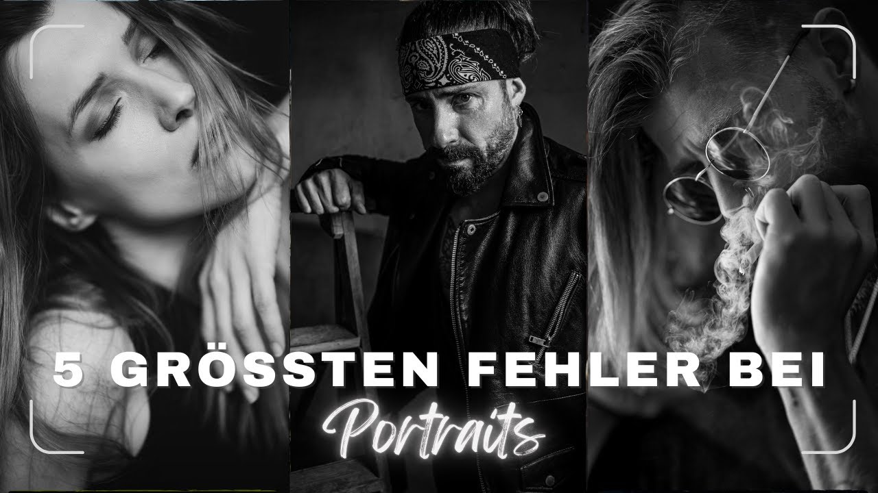 Die meisten Fotografen lernen es zu spät! Die 5 größten Stolperfallen bei Portraits!