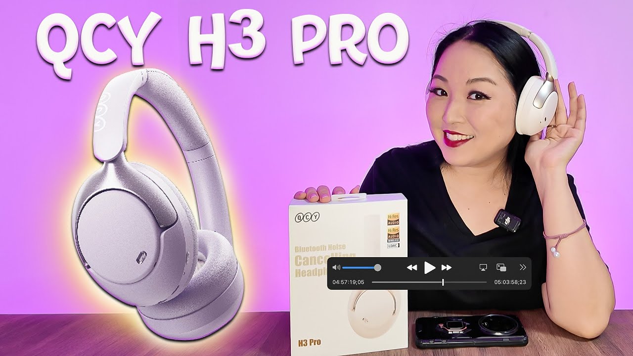 HEADPHONE BOM E BARATO? QCY H3 Pro - Unboxing e Impressões