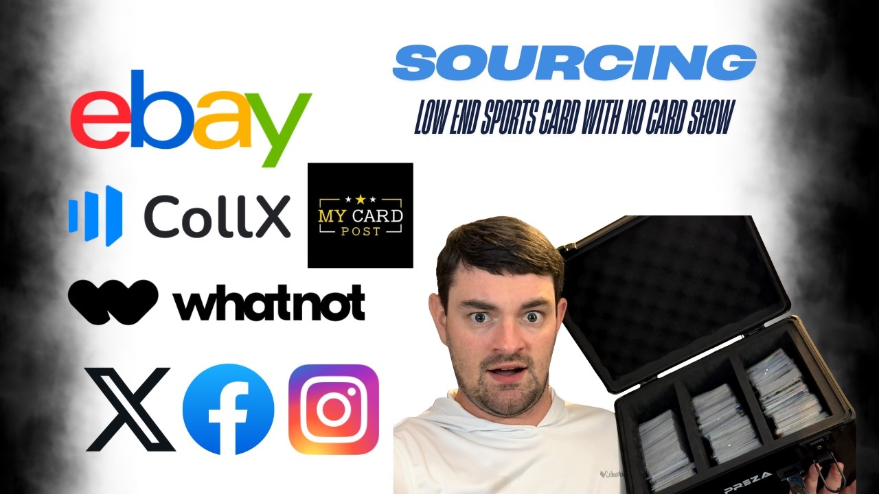 Sourcing Low End Sports Cards Without Going to a Card Show