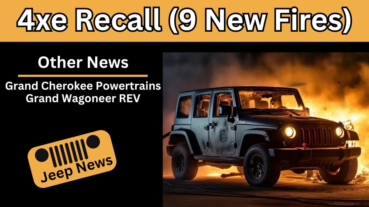 Jeep 4xe снова отозван | Новый двигатель Grand Cherokee | Изменение названия Wagoneer и выбор дви...