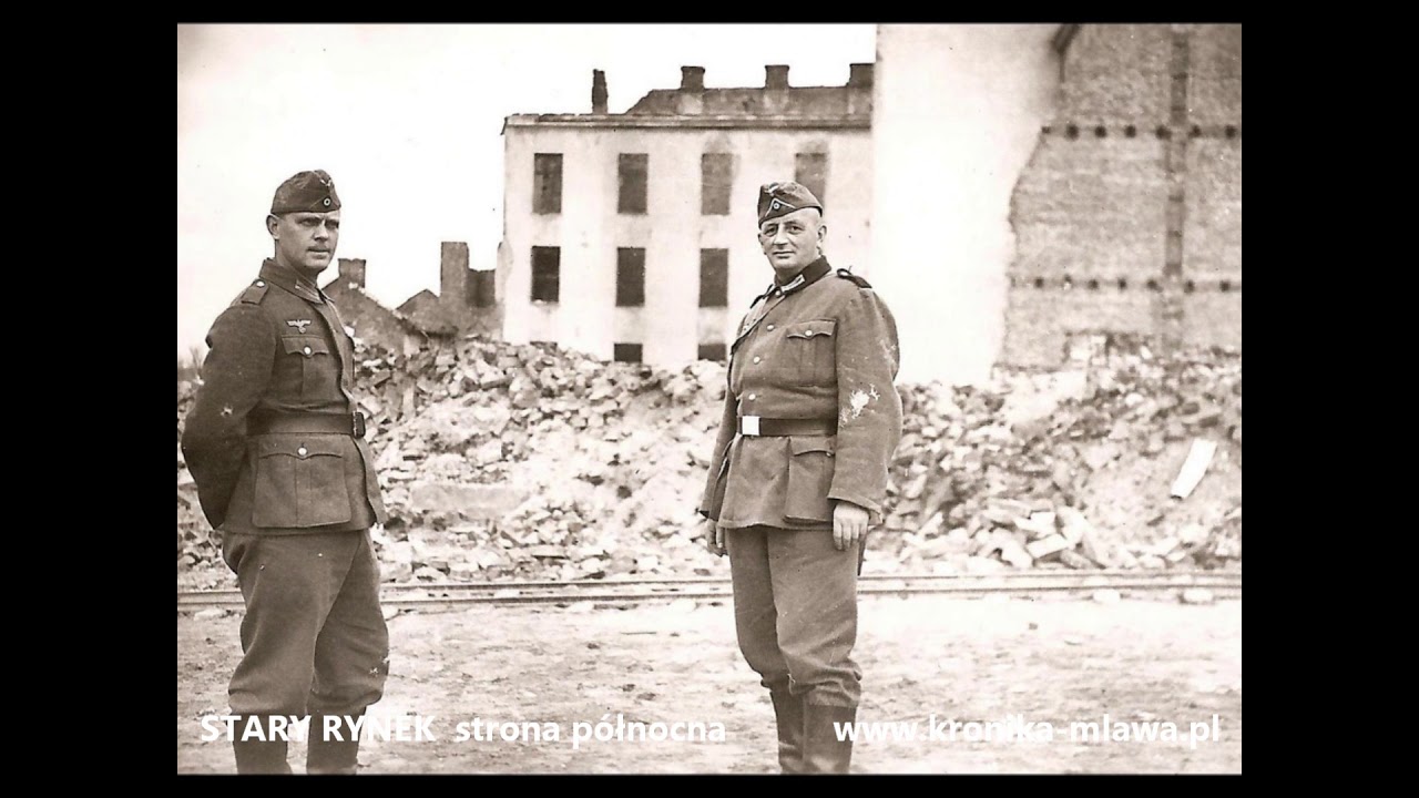 MŁAWA NA ZDJĘCIACH Z LAT OKUPACJI 1939 42