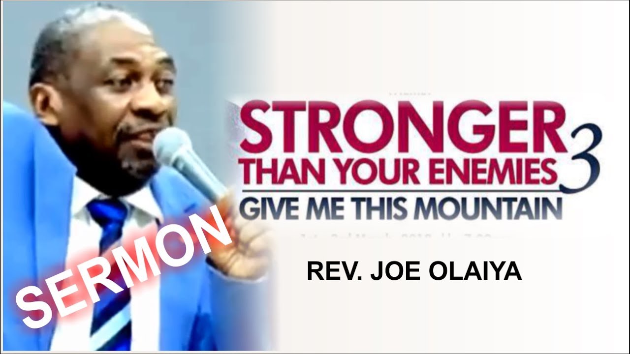 Rev. Joe Olaiya Sermon @ RCCG March 2018 HOLY GHOST SERVICE