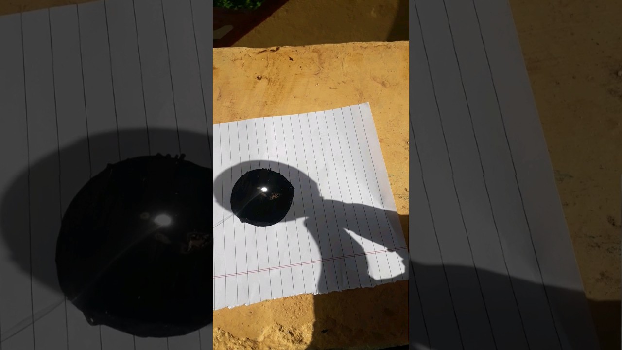 Magnifying glass burning up paper🔥😱|#shorts #burnout #shortsviral