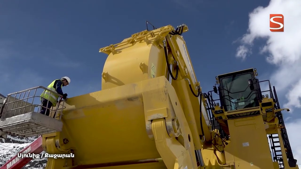 ԶՊՄԿ ն ձեռք բերեց տարածաշրջանում առաջին Komatsu PC 4000  մակնիշի էքսկավատորը