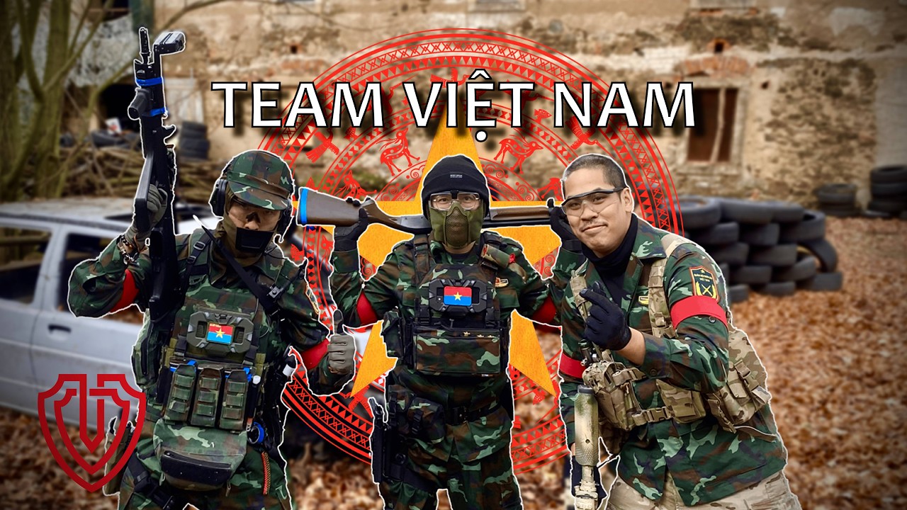 Khi Người Việt Càn Quét Trận Địa Airsoft Tại Đức ( Phong Cách Quân Đội Việt Nam )
