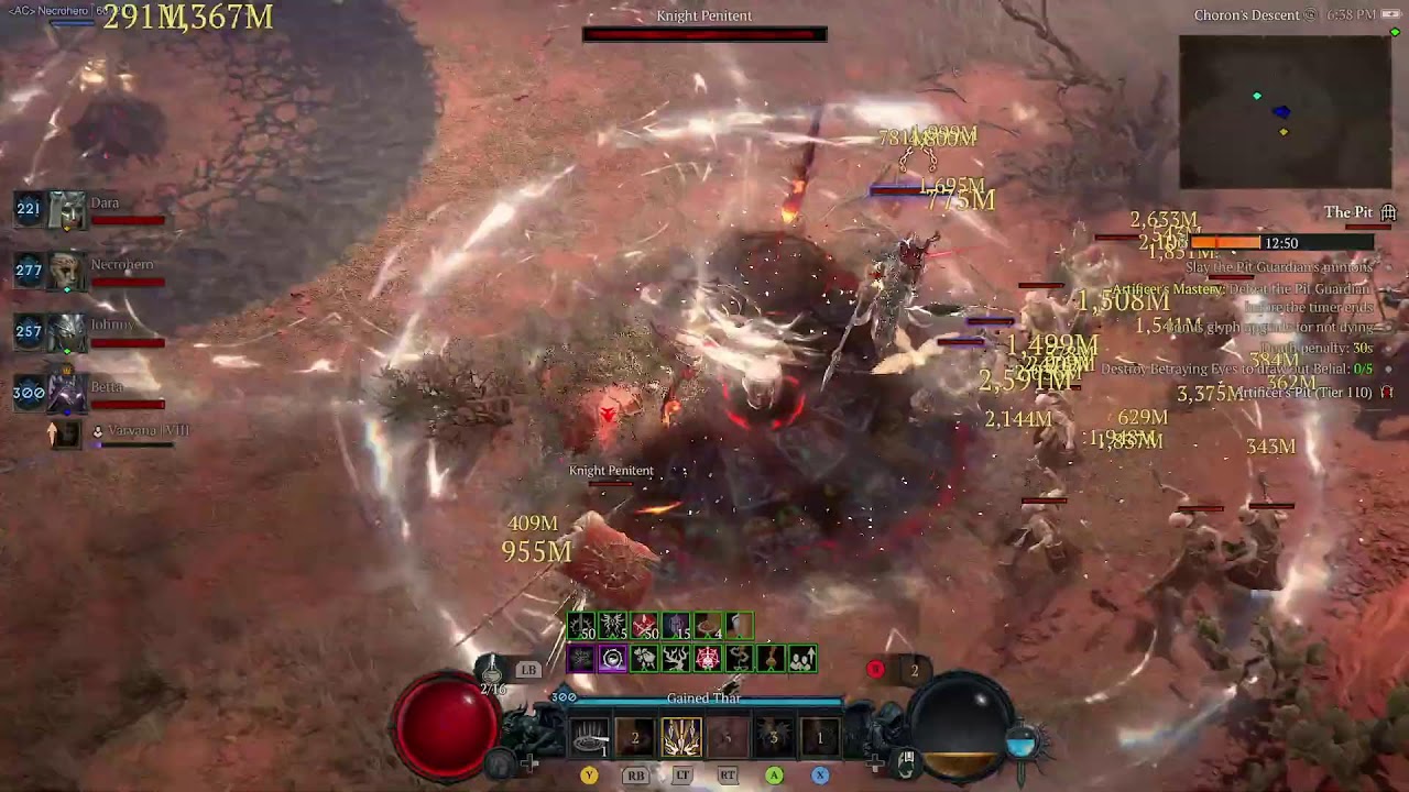 Diablo IV - Paladin Class | Eternal realm | Pit Pushing 130 | Chill farming | Deep house Lounge
