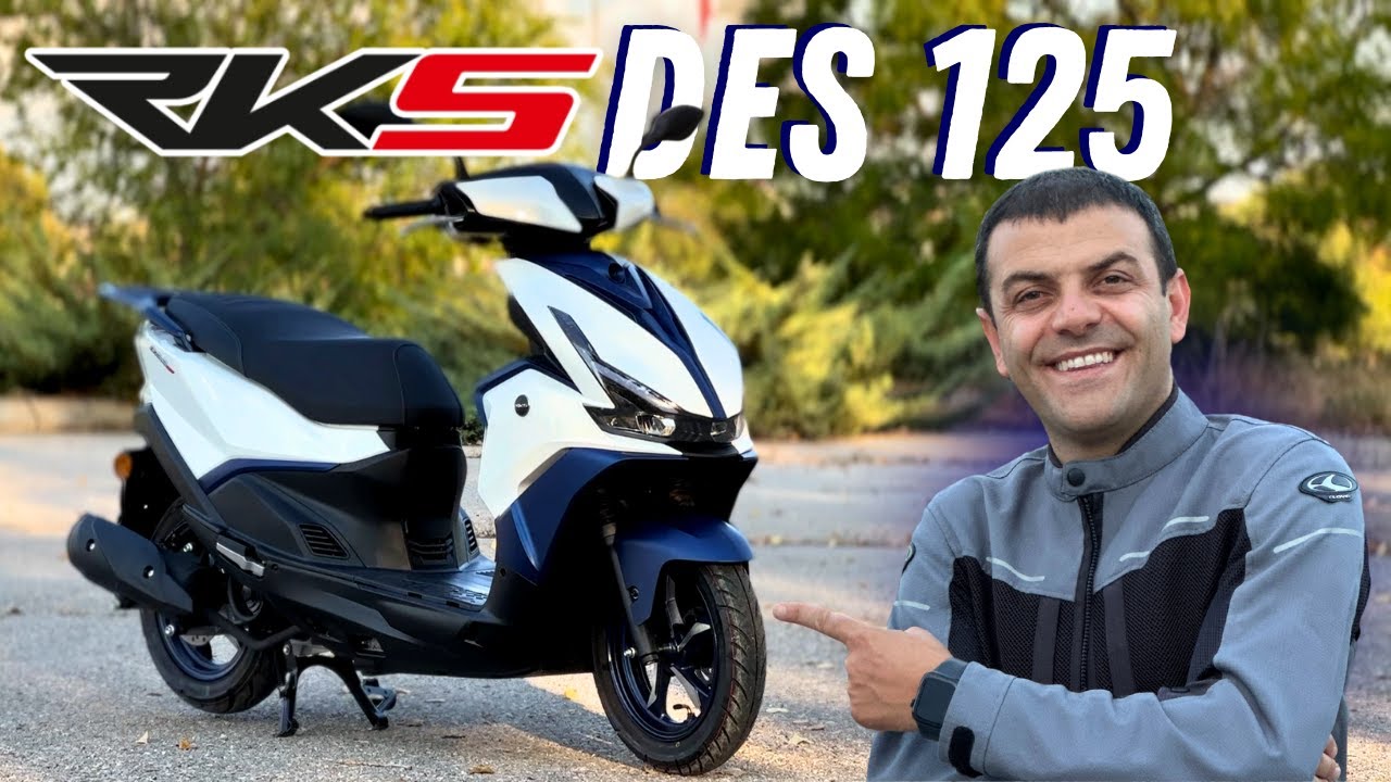 Yakıt Cimrisi Scooter | RKS DES 125 motosiklet inceleme | Kolaçan