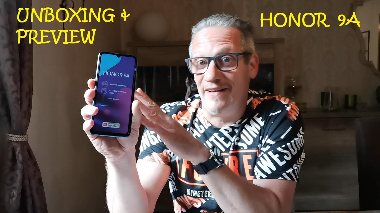UNBOXING & PREVIEW des HONOR 9A