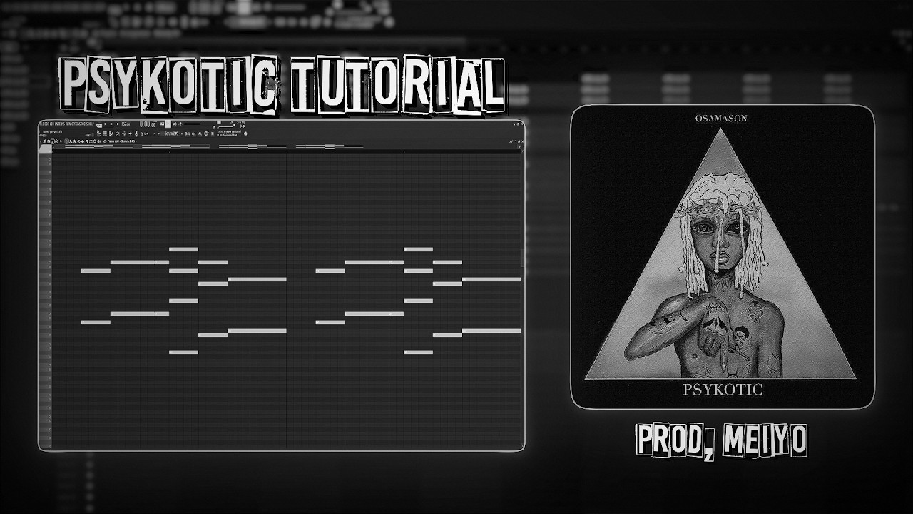 how to make a 'psykotic' type beat for osamason